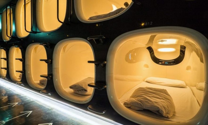 هتل کپسول (Capsule Hotel) - ژاپن. آژانس گردشگری پارسوآ
