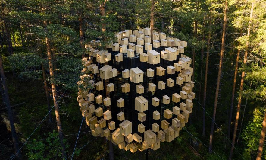 عجیب ترین هتل های جهان: هتل درختی (Treehotel) - سوئد