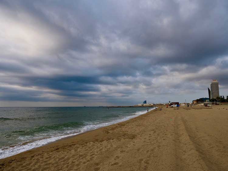 Bogatell Beach Barcelona