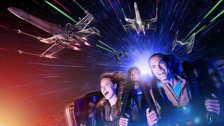 Hyperspace Mountain Disneyland