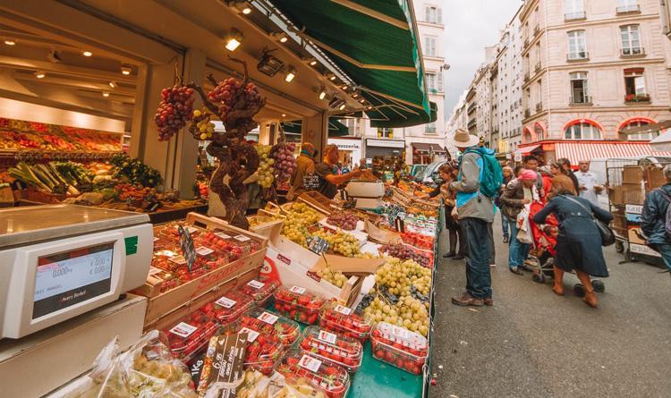 Paris Le Marche de Bourse