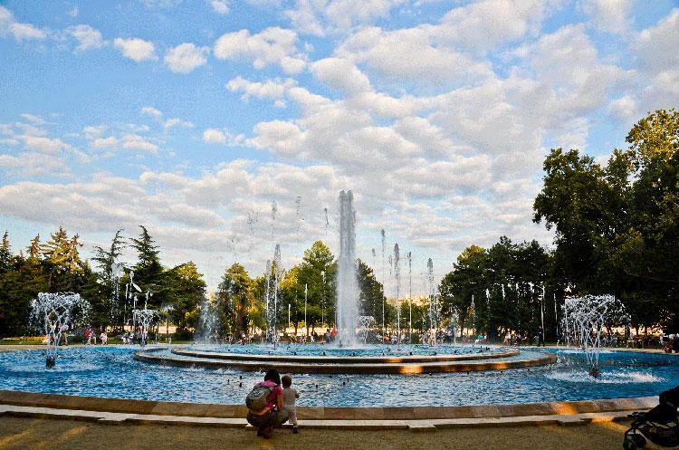 Margaret Island Musical Fountain Budapest