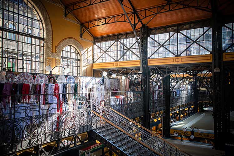 Great Market Hall Budapest Hungary